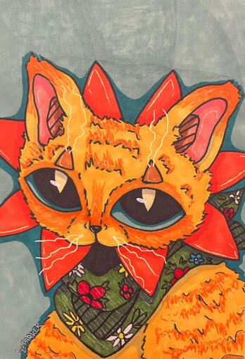 A Victorian Cat ($25)