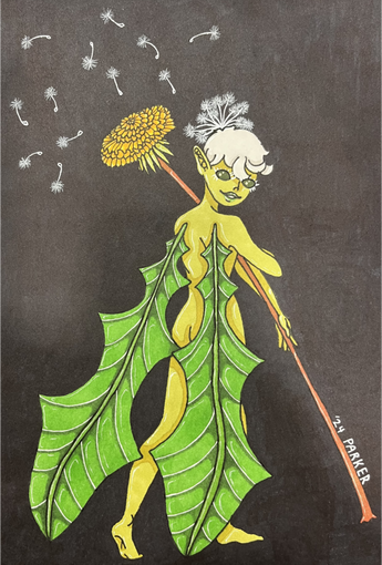Dandelion Fae -COMMISSION-